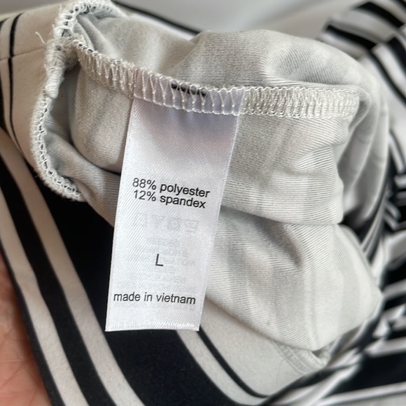 NWT Maurice’s navy & white striped wide waistband maxi skirt size large - Picture 6 of 6